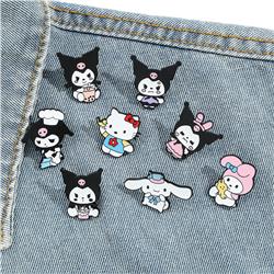 Kuromi anime pin