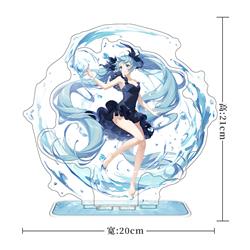 Hatsune Miku anime standing plate