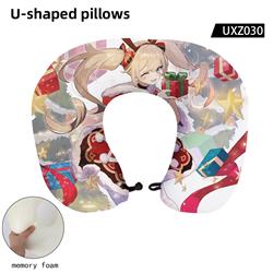 Genshin Impact anime U-shaped pillow