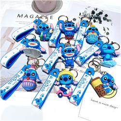 Stitch anime keychain