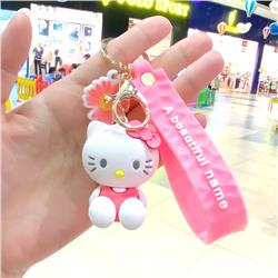 helloKitty anime keychain