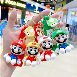 super Mario anime keychain