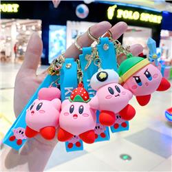 Kirby anime keychain