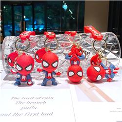 spider man anime keychain