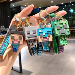 Minecraft anime keychain