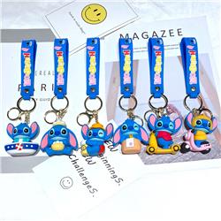 Stitch anime keychain