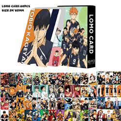 Haikyuu anime lomo cards price for a set of 60 pcs