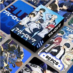 Blue Lock anime lomo cards price for a set of 92 pcs