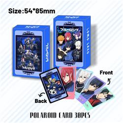 Blue Lock anime lomo cards price for a set of 30 pcs
