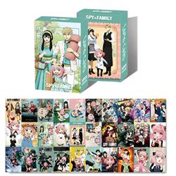 SPY×FAMILY anime lomo cards price for a set of 30 pcs