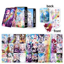 Re Zero Kara Hajimeru Isekai Seikatsu anime lomo cards price for a set of 30 pcs