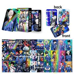 Blue Lock anime lomo cards price for a set of 30 pcs