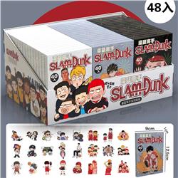 slam dunk anime laser sticker 48 pcs a set
