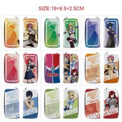 Fairy Tail anime wallet 19*9.5*2.5cm