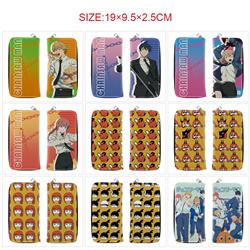 chainsaw man anime wallet 19*9.5*2.5cm