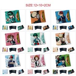 My Hero Academia anime wallet 12*10*2cm