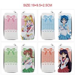 Sailor Moon Crystal anime wallet 19*9.5*2.5cm