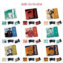 Haikyuu anime wallet 12*10*2cm