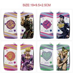 JoJos Bizarre Adventure anime wallet 19*9.5*2.5cm