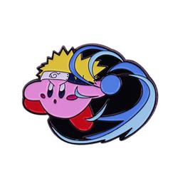 Kirby anime pin