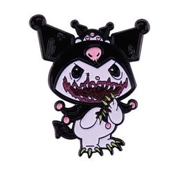 Kuromi anime pin