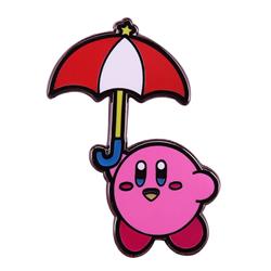 Kirby anime pin