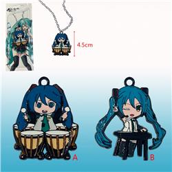 Hatsune Miku anime necklace