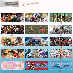 Demon slayer kimets anime Mouse pad 80*30*0.3cm