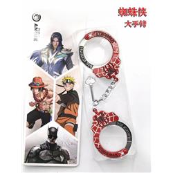 spider man anime large handcuffs