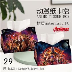 Avengers anime Tissue box