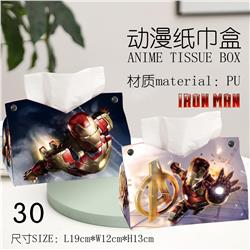 spider man anime Tissue box