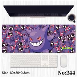 Pokemon anime Mouse pad 80*30*0.3cm