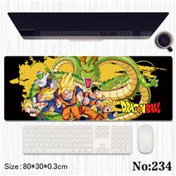 Dragonball anime Mouse pad 80*30*0.3cm