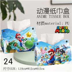 Super Mario anime Tissue box