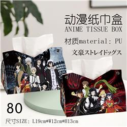 Bungo Stray Dogs anime Tissue box