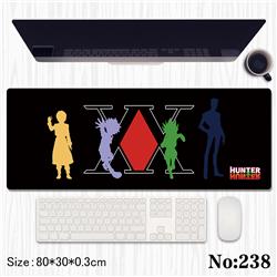 HunterX Hunter anime Mouse pad 80*30*0.3cm
