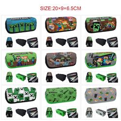 Minecraft anime pencil bag 20*9*6.5cm