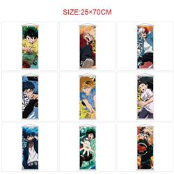 My Hero Academia anime wallscroll 25*70cm price for 5 pcs