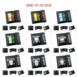 JoJos Bizarre Adventure anime wallet 12*10*2cm