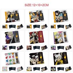 soul eater anime wallet 12*10*2cm