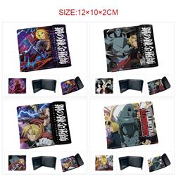 Fullmetal Alchemist anime wallet 12*10*2cm