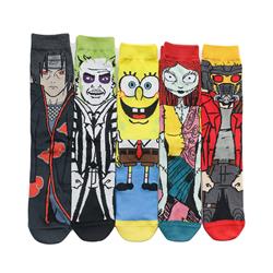 SpongeBob anime socks