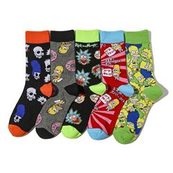 Rick and Morty anime socks