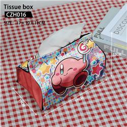 Kirby anime Tissue box