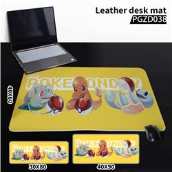 Pokemon anime leather desk mat 40*90cm