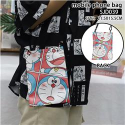 Doraemon anime mobile phone bag