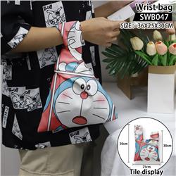 Doraemon anime wrist bag