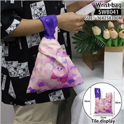 Kirby anime wrist bag