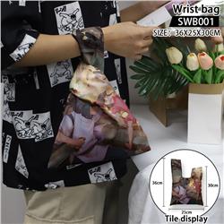 Spirited Away anime wrist bag