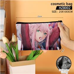 Darling In The Franxx anime cosmetic bag